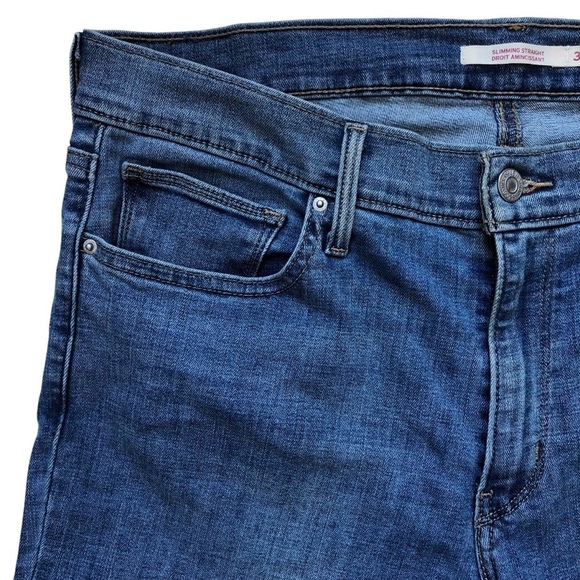 Levi’s Slimming Straight Women’s Size 32 - Picture 4 of 12